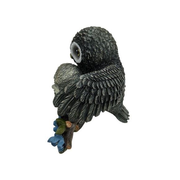 Hamilton Collection Youre Such A Hoot "Owl Always Be Here" Figurine 1701 Resin - Picture 3 of 6
